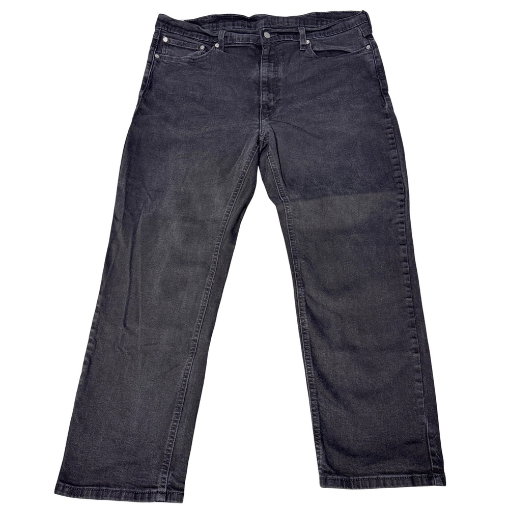 Levis 541 Athletic Taper Mens Jeans Black W40 L30 18181-0422 WaterLess Denim